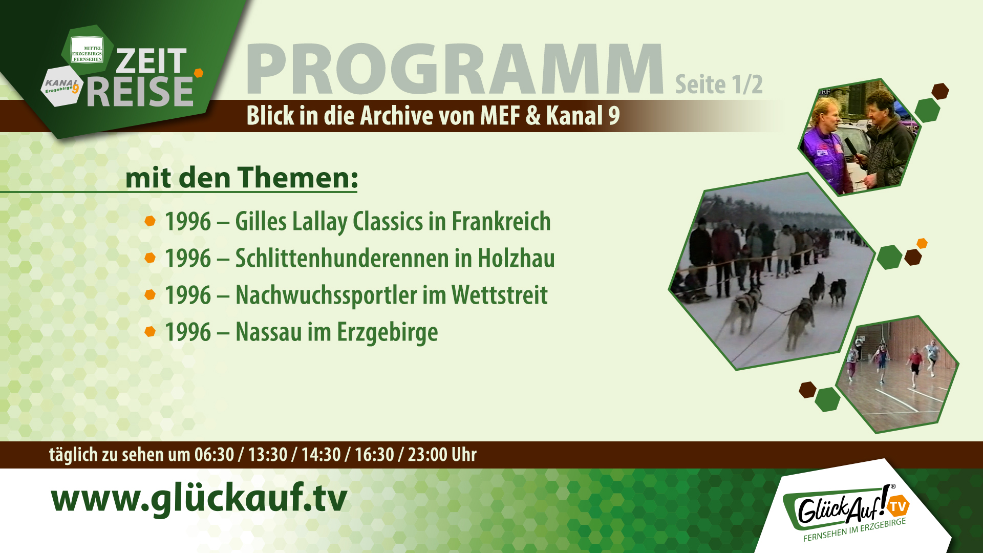 Glück Auf! TV - Zeitreise vom 28.02. bis 06.03.