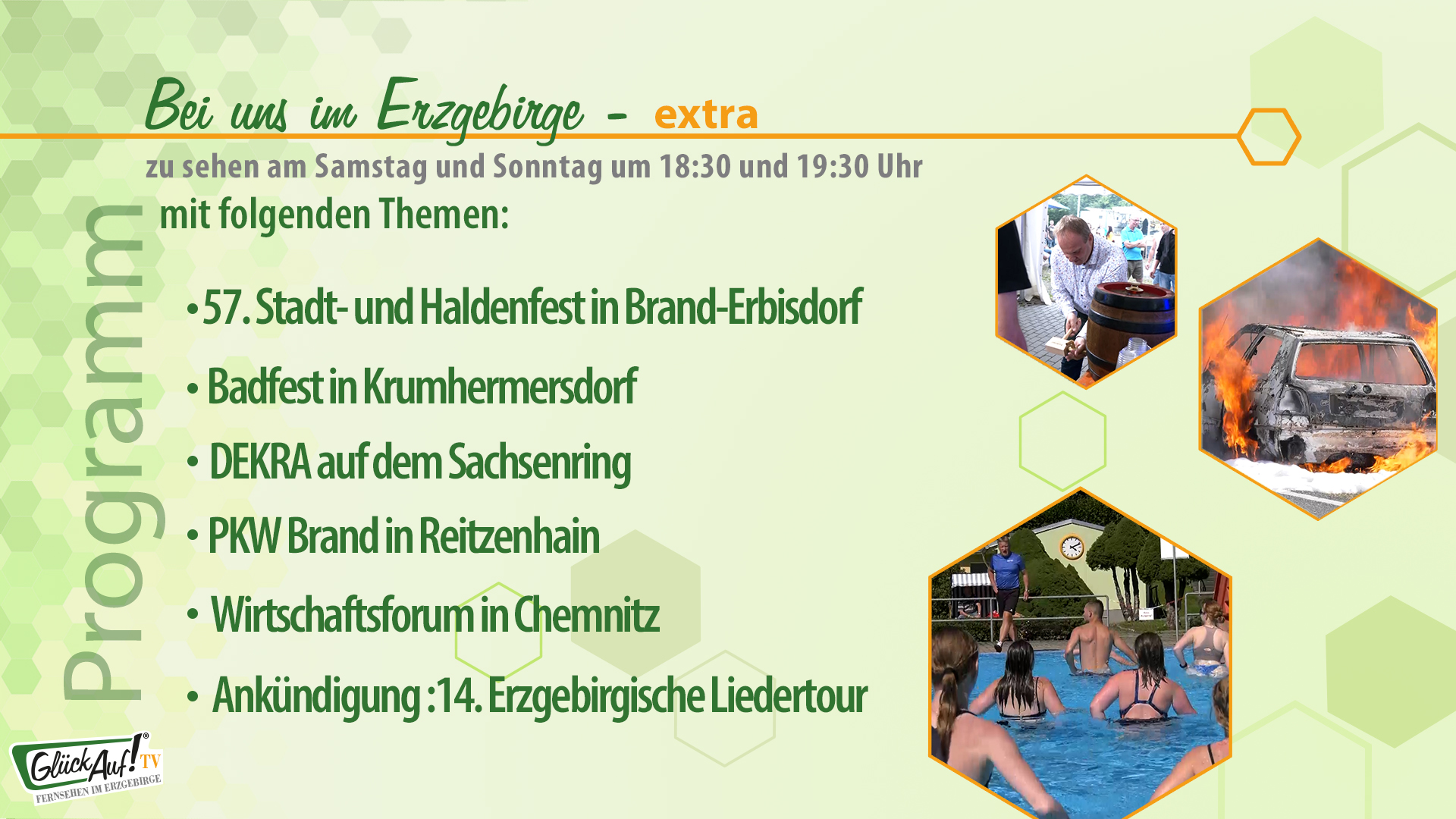Bei uns im Erzgebirge - extra vom 20. und 26.07.2024