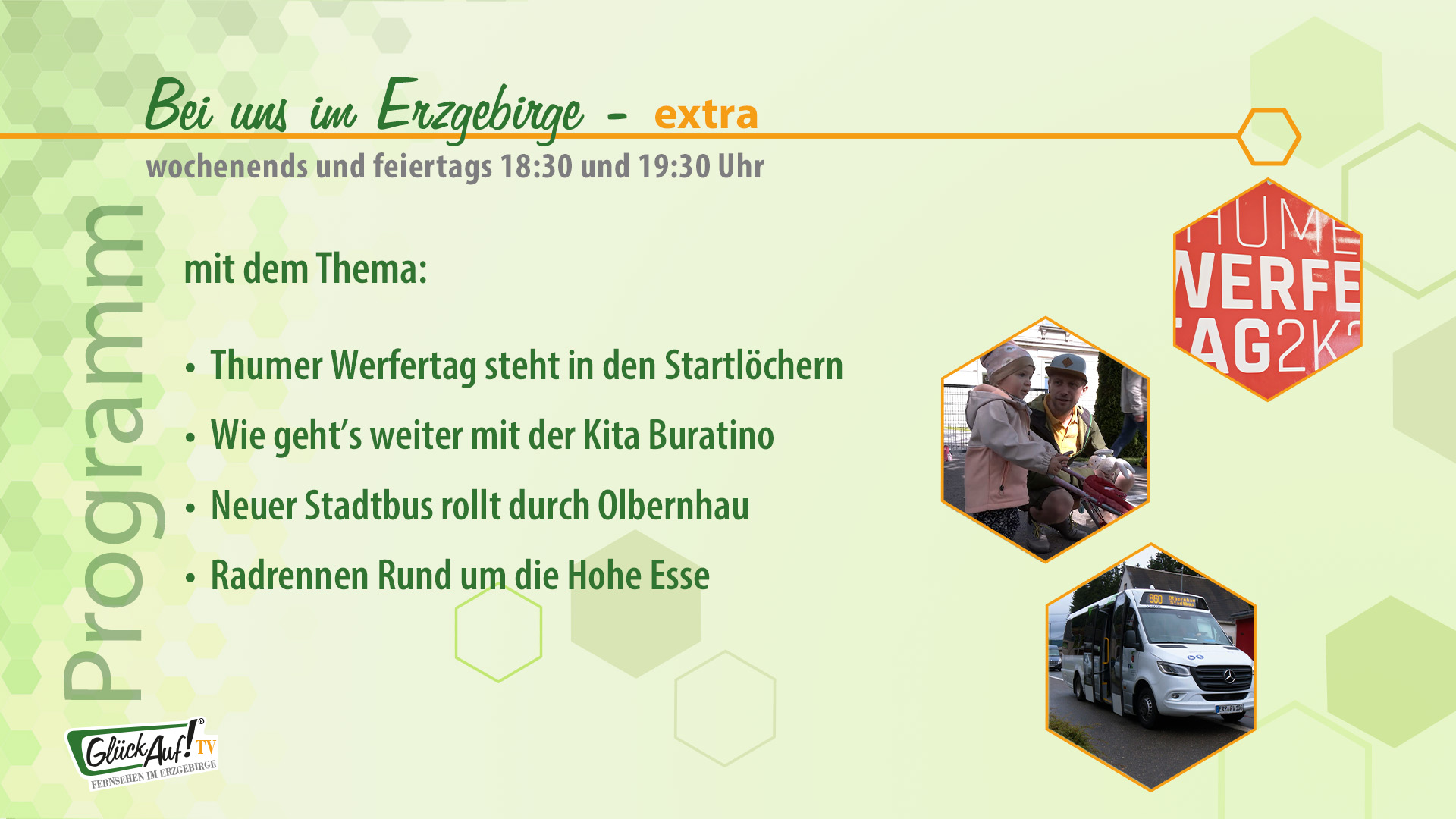 Bei uns im Erzgebirge - extra am 09.08. und 10.08.