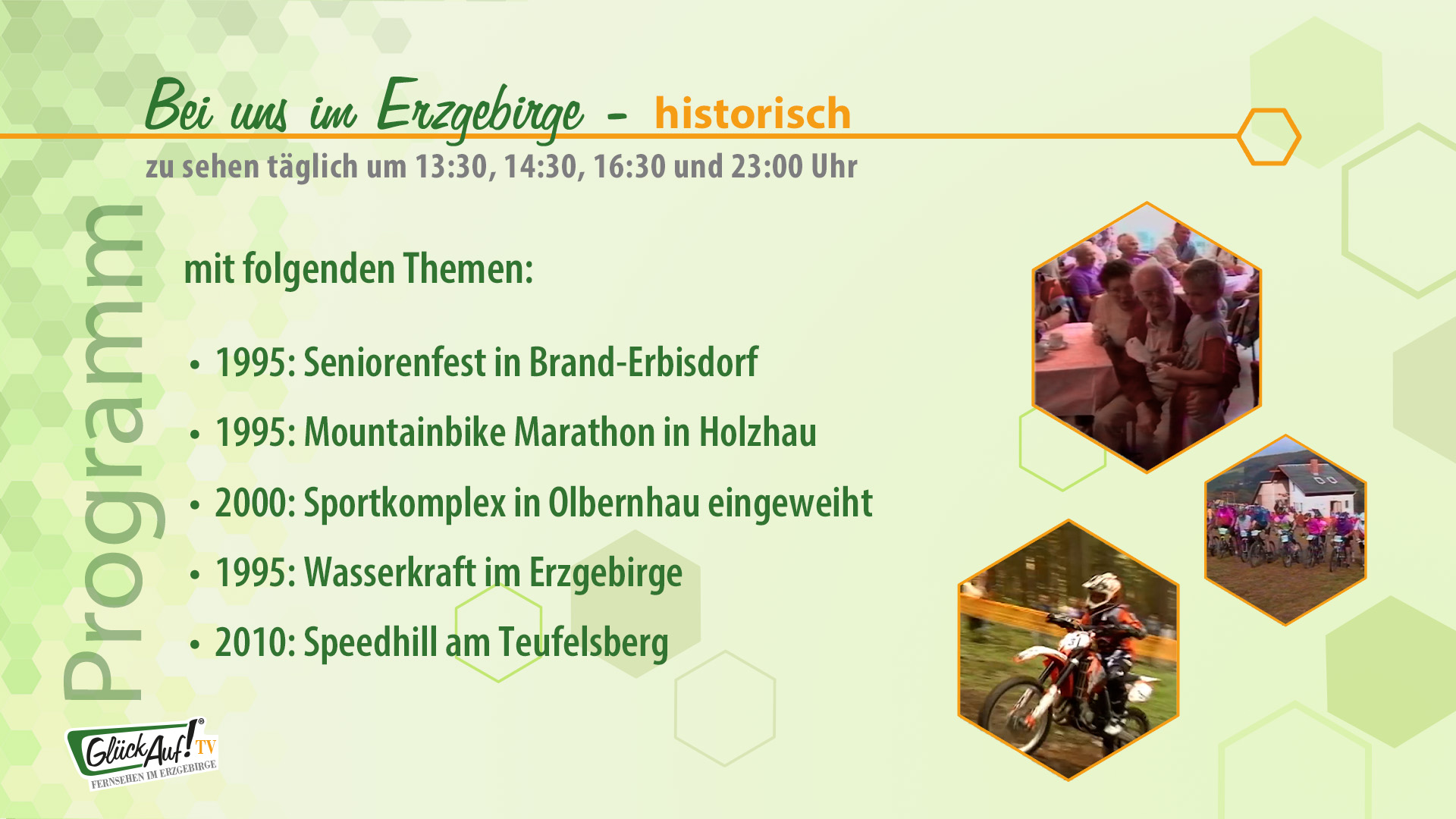 Bei uns im Erzgebirge - historisch vom 13.09. bis 19.09.