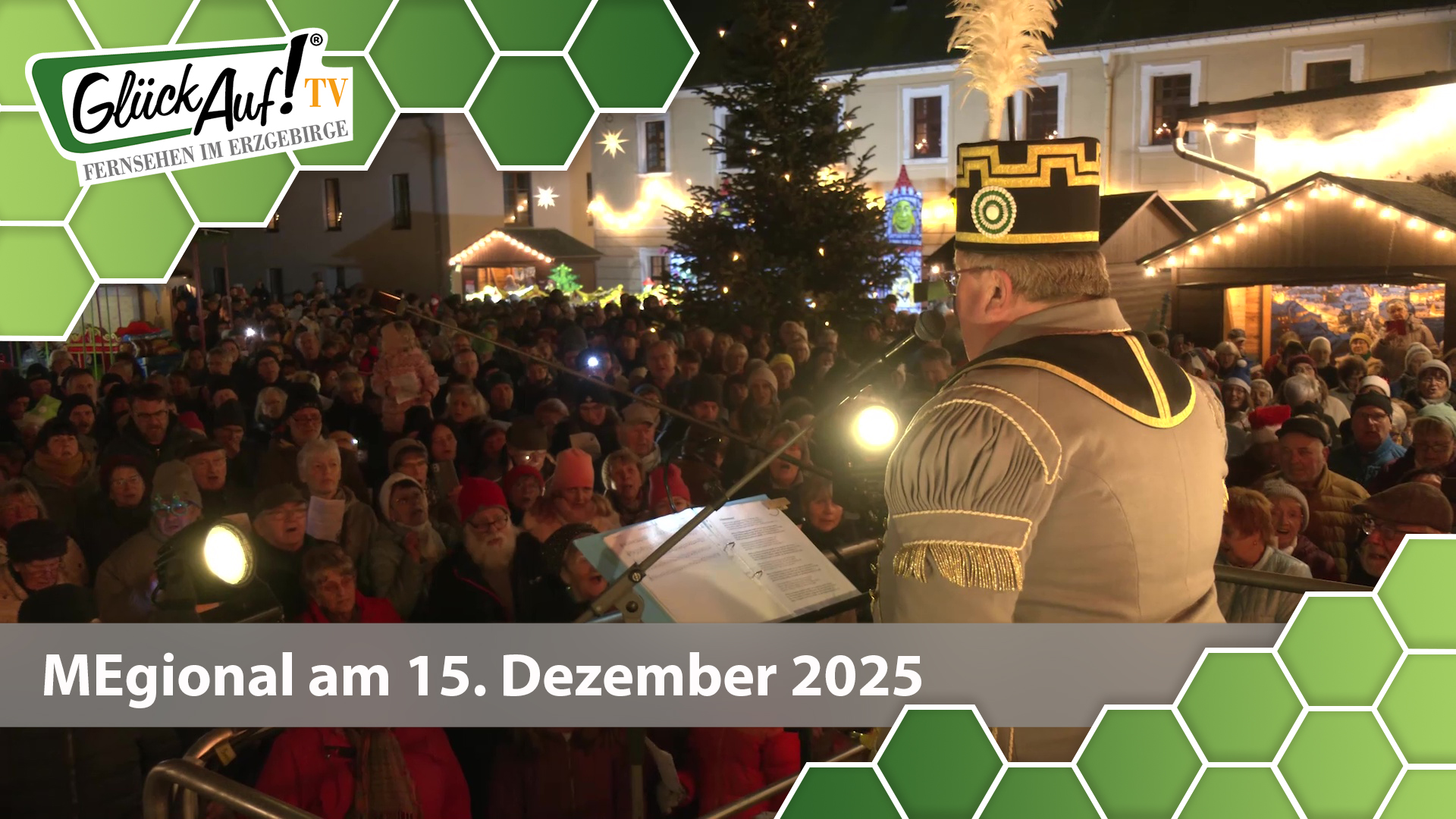 MEgional am 15. Dezember mit dem Erzgebirgischer Weihnachtschor in Olbernhau