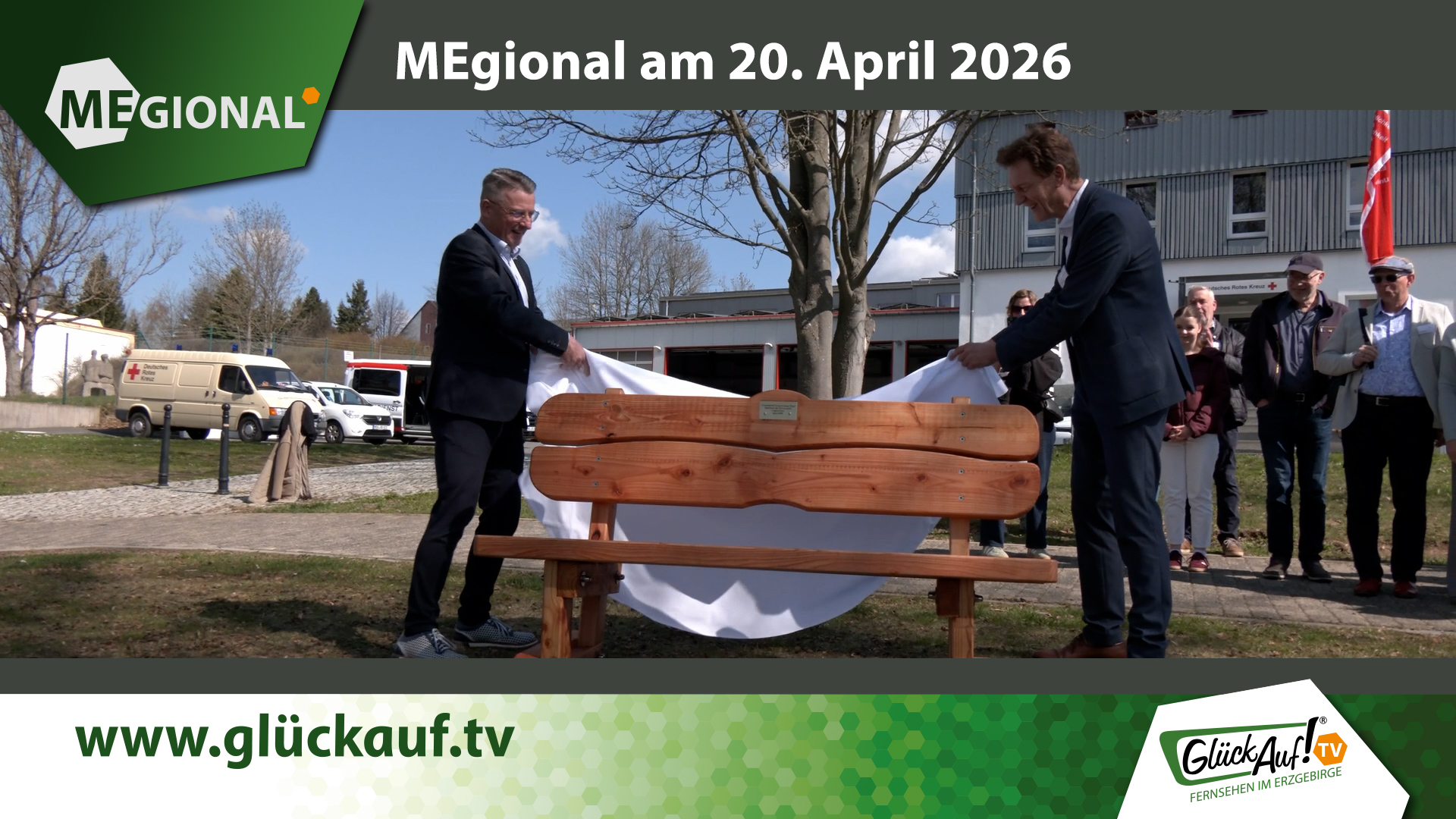 MEgional am 18. April mit dem Thema: Bankübergabe Lingen & Marienberg