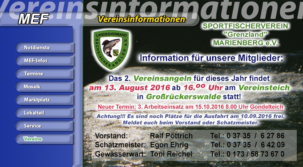 Beispiel - Sportfischer Beispiel - Sportfischer